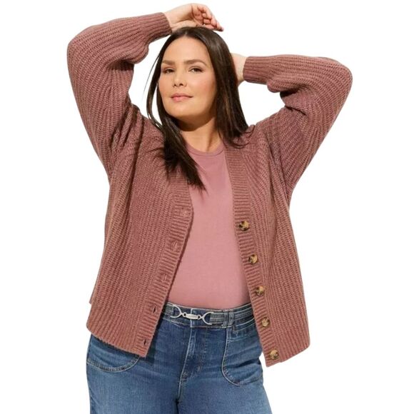 Torrid Women's Plus Size Cardigan Button Front Sweater Size 2 2x - Picture 1 of 7